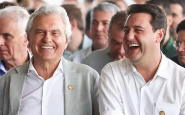 Ronaldo Caiado e Ratinho Júnior