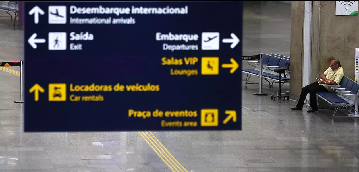 Aeroporto do Galeão, no Rio de Janeiro