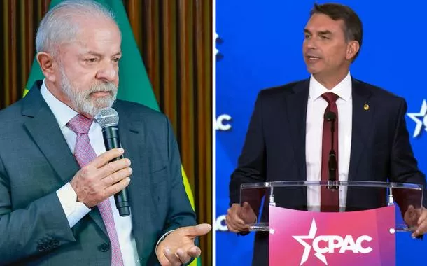 Lula acusa Flávio Bolsonaro de buscar apoio de Trump na eleição