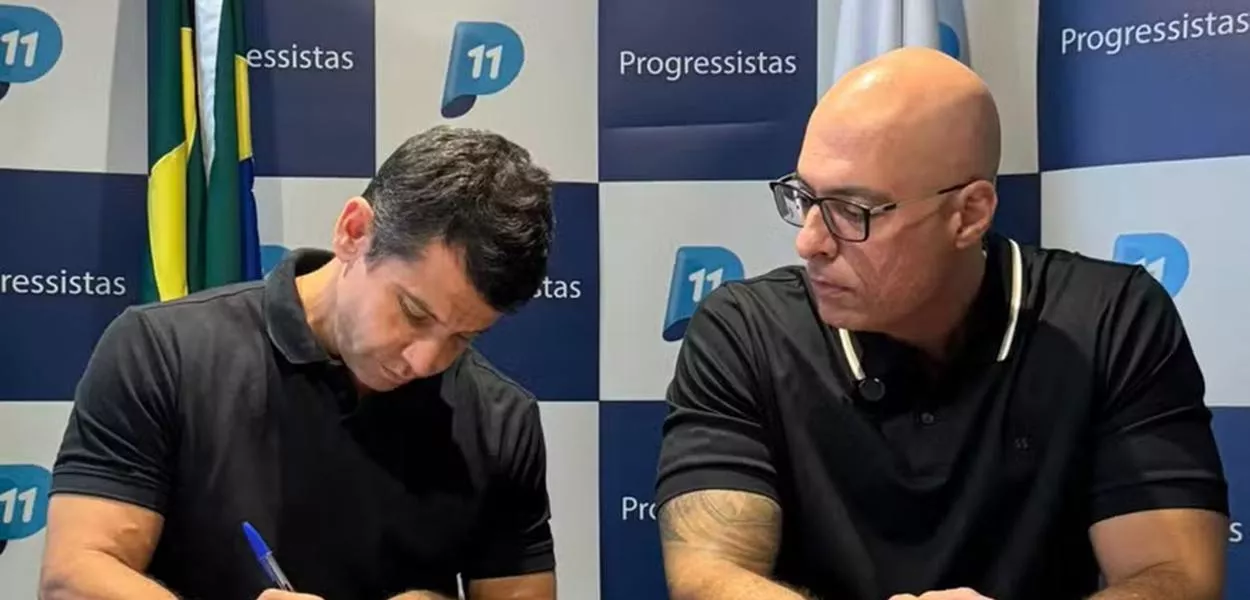 Felipe Curi (à esq.) e Doutor Luizinho