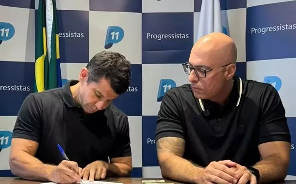 Felipe Curi (à esq.) e Doutor Luizinho