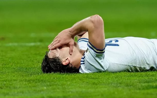 Pio Esposito lamenta gol perdido
