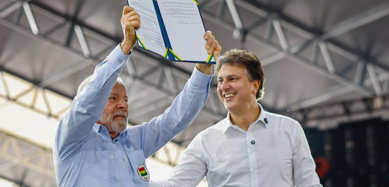 Lula e Camilo Santana