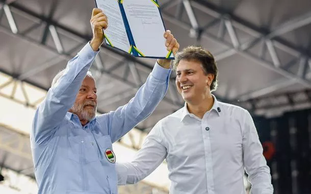 Lula e Camilo Santana