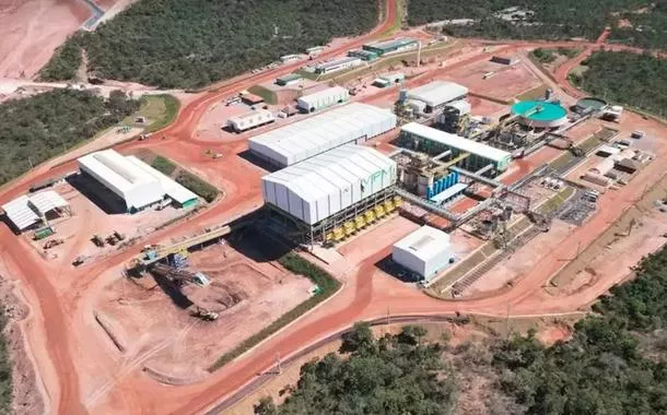 Área de mineração de Serra Verde, em Goiás