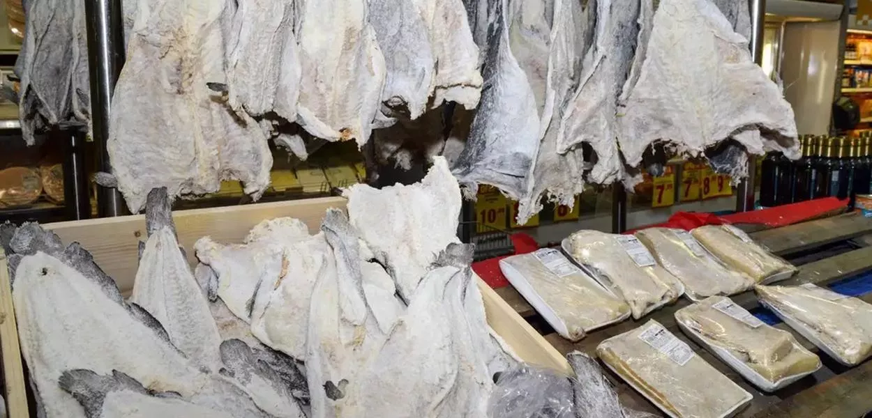 Bacalhau à venda em São Paulo