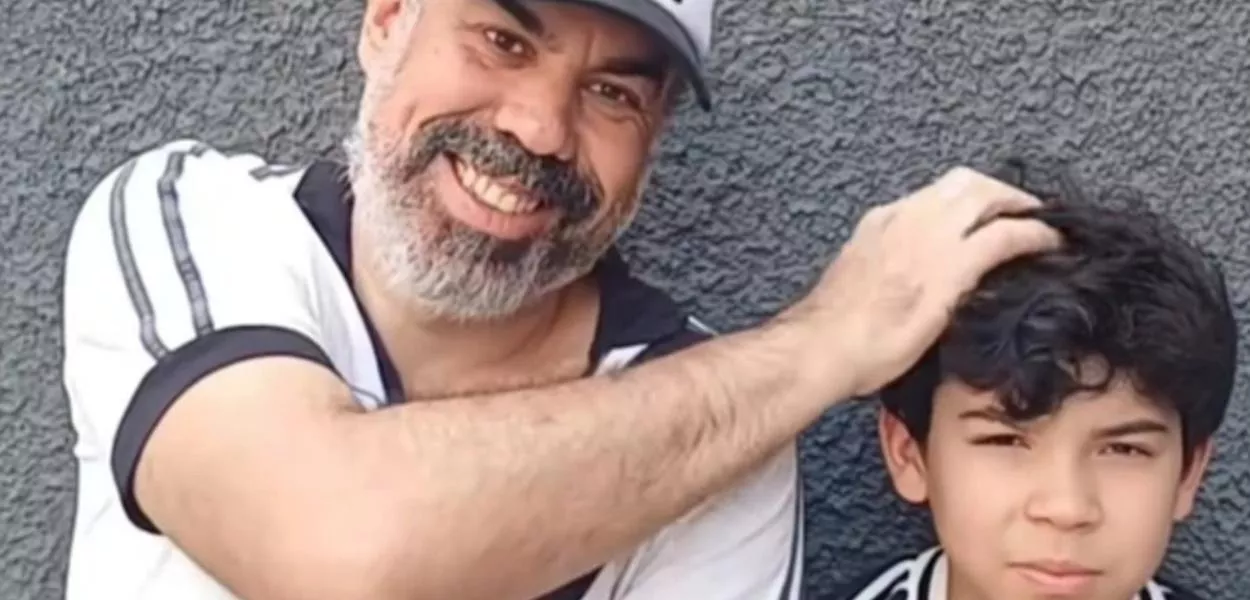 Cacofonias era pai do Francisco Antunes, de 10 anos, que morreu na segunda-feira (30) com a mãeFoto: Vinicius Cacofonias/Instagram