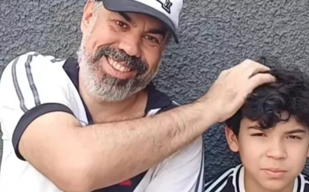 Cacofonias era pai do Francisco Antunes, de 10 anos, que morreu na segunda-feira (30) com a mãeFoto: Vinicius Cacofonias/Instagram