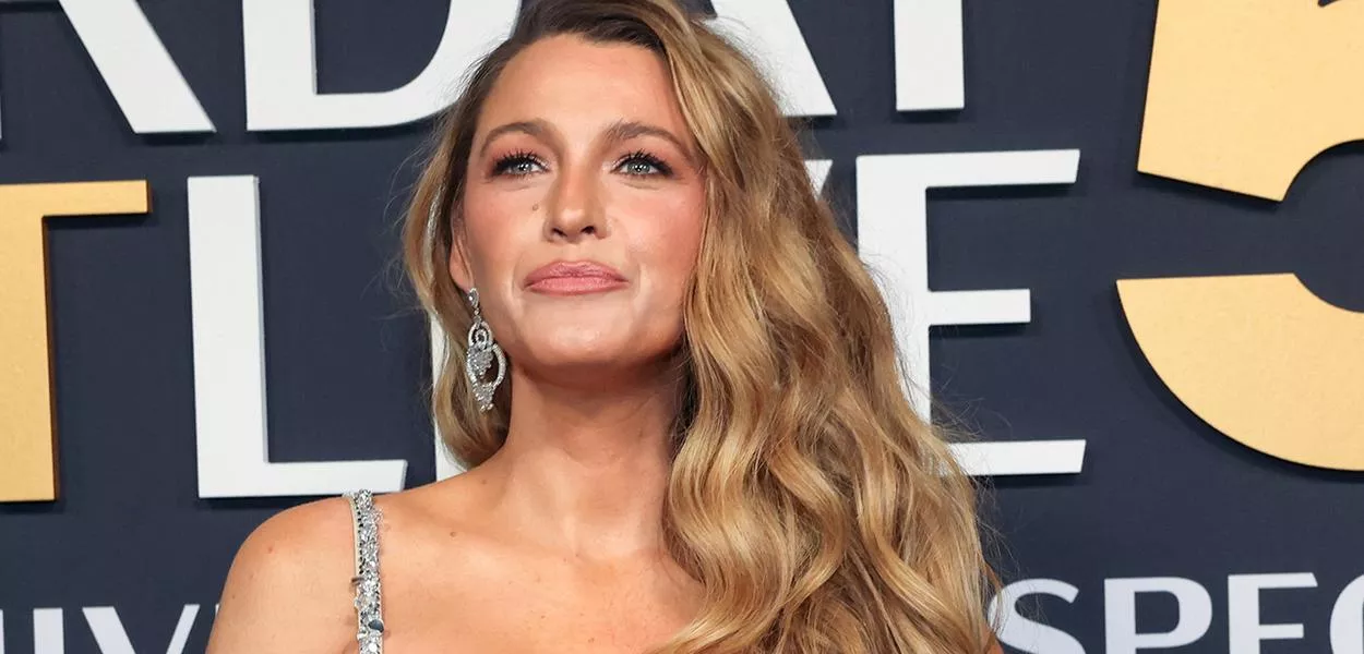 Blake Lively chega para o Saturday Night Live 50, em Nova York, EUA
