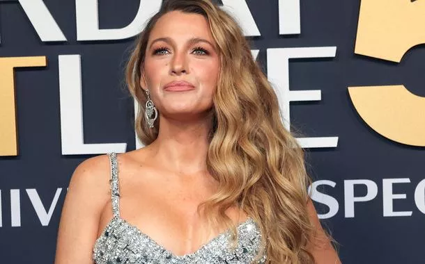 Blake Lively chega para o Saturday Night Live 50, em Nova York, EUA
