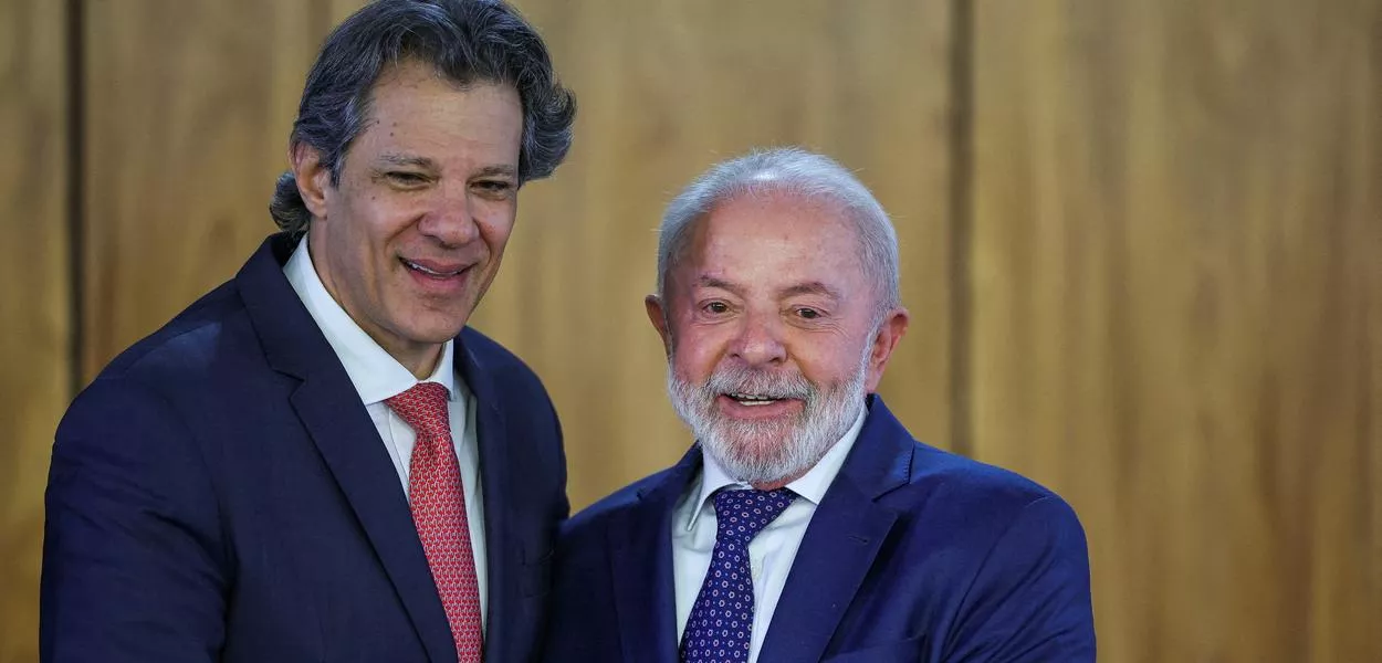 Fernando Haddad e Lula