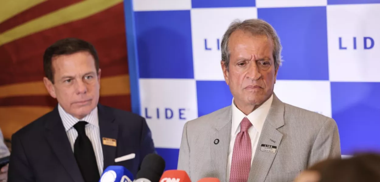 João Doria e Valdemar Costa Neto