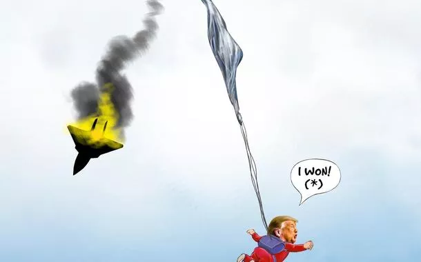 Apertem os cintos, o piloto caiu!