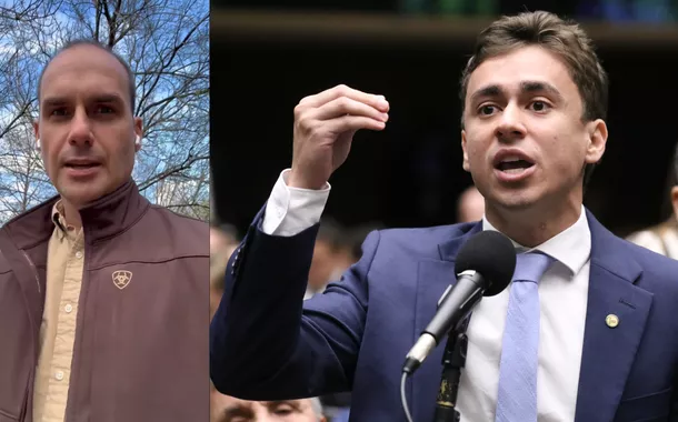 Eduardo Bolsonaro e Nikolas Ferreira