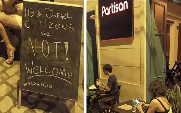 Bar na Lapa, região central do Rio de Janeiro