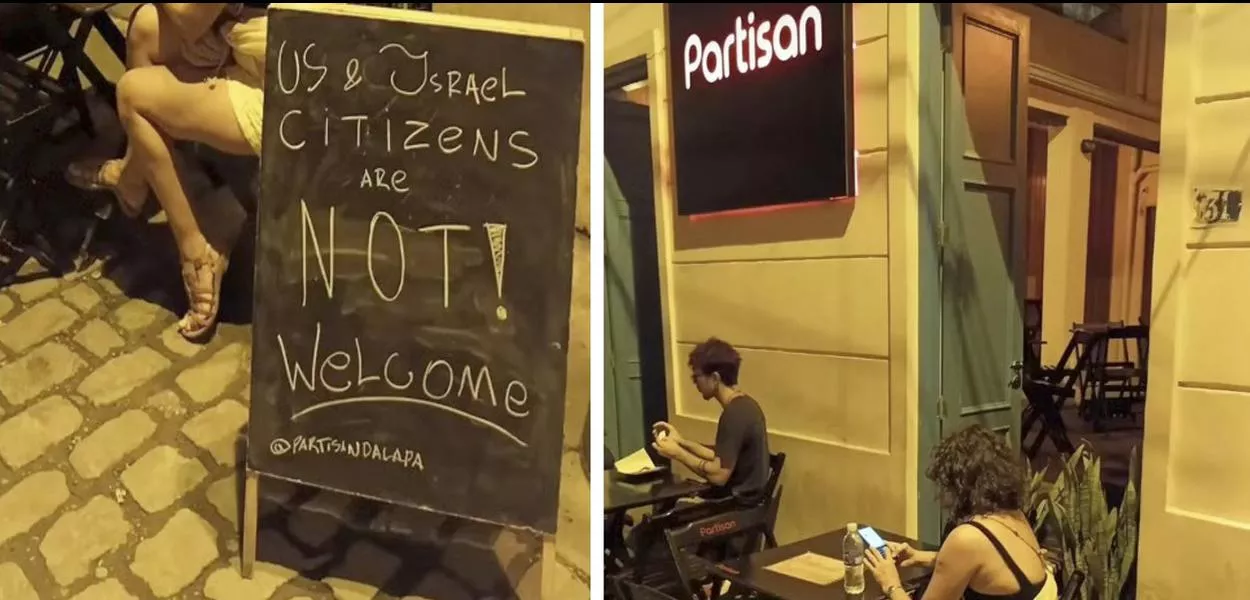 Bar na Lapa, região central do Rio de Janeiro