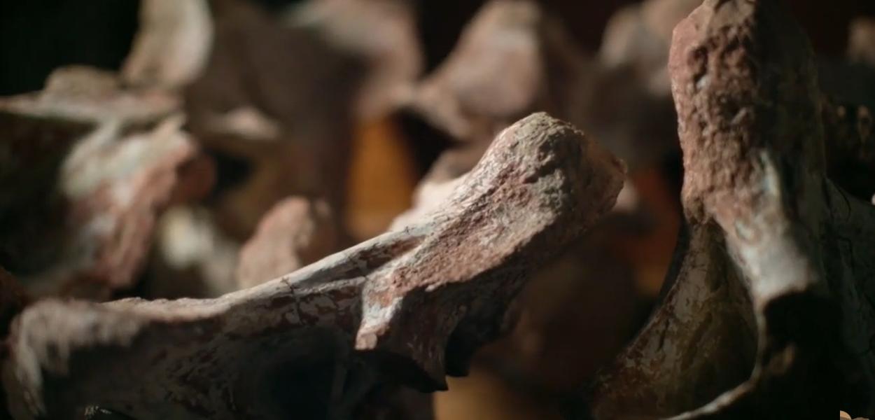 Documentário 'Dinos do Brasil', episódio 'Fósseis Urbanos' (Foto: Reprodução (YT))