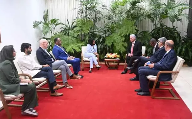 Em conversa com parlamentares dos EUA, presidente cubano denuncia impacto do bloqueio