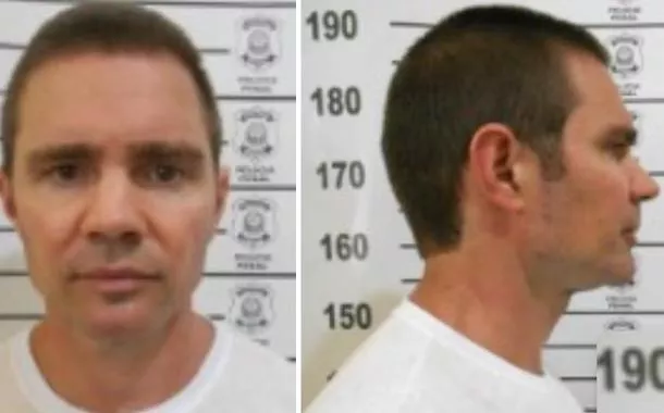 Foto mostra o banqueiro Daniel Vorcaro na prisão