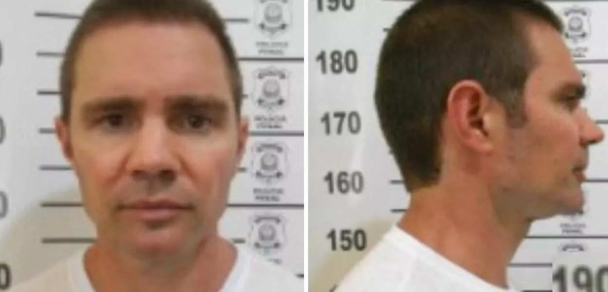 Foto mostra o banqueiro Daniel Vorcaro na prisão