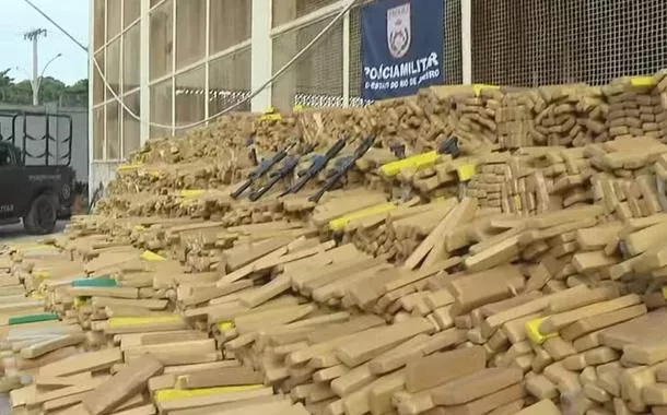 Toneladas de maconha