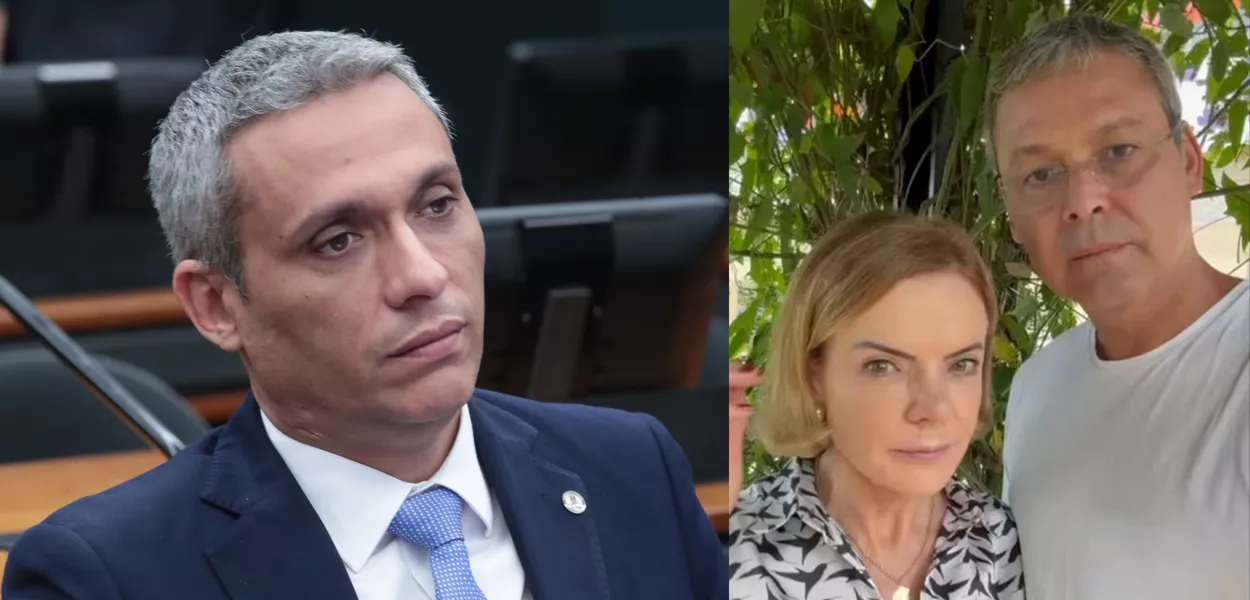 Gustavo Gayer, Gleisi Hoffmann e Lindbergh Farias