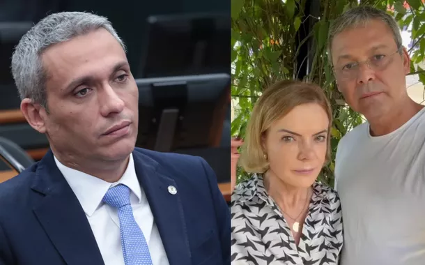Gustavo Gayer, Gleisi Hoffmann e Lindbergh Farias