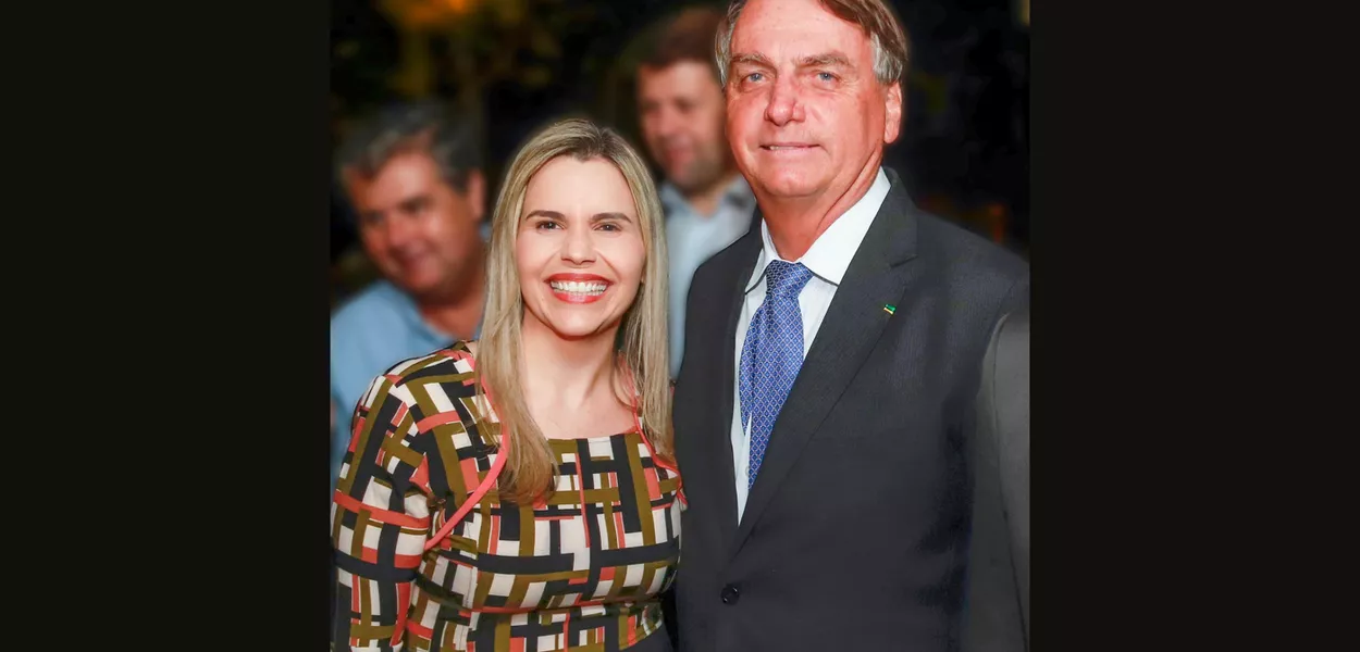 Clarissa Tércio e Jair Bolsonaro