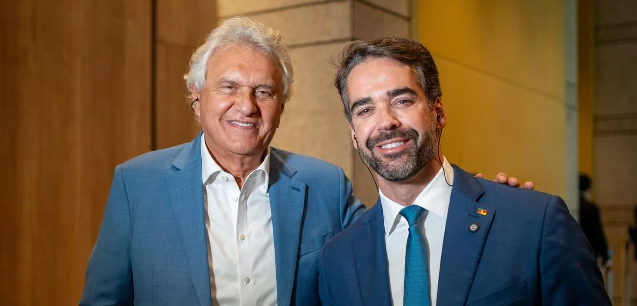 Ronaldo Caiado e Eduardo Leite