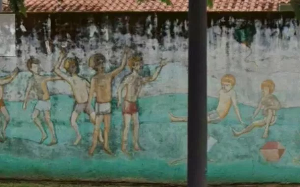 Pintura alvo de polêmica em Itajaí