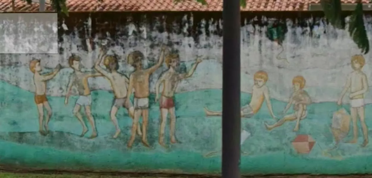 Pintura alvo de polêmica em Itajaí