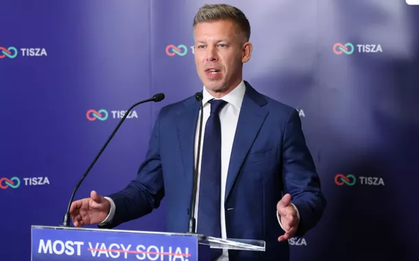 Péter Magyar, vencedor das eleições na Hungria