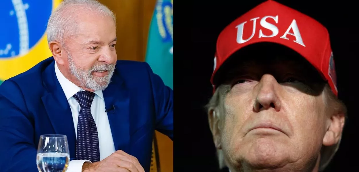 Presidente Lula e Donald Trump