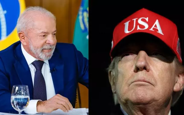 Presidente Lula e Donald Trump