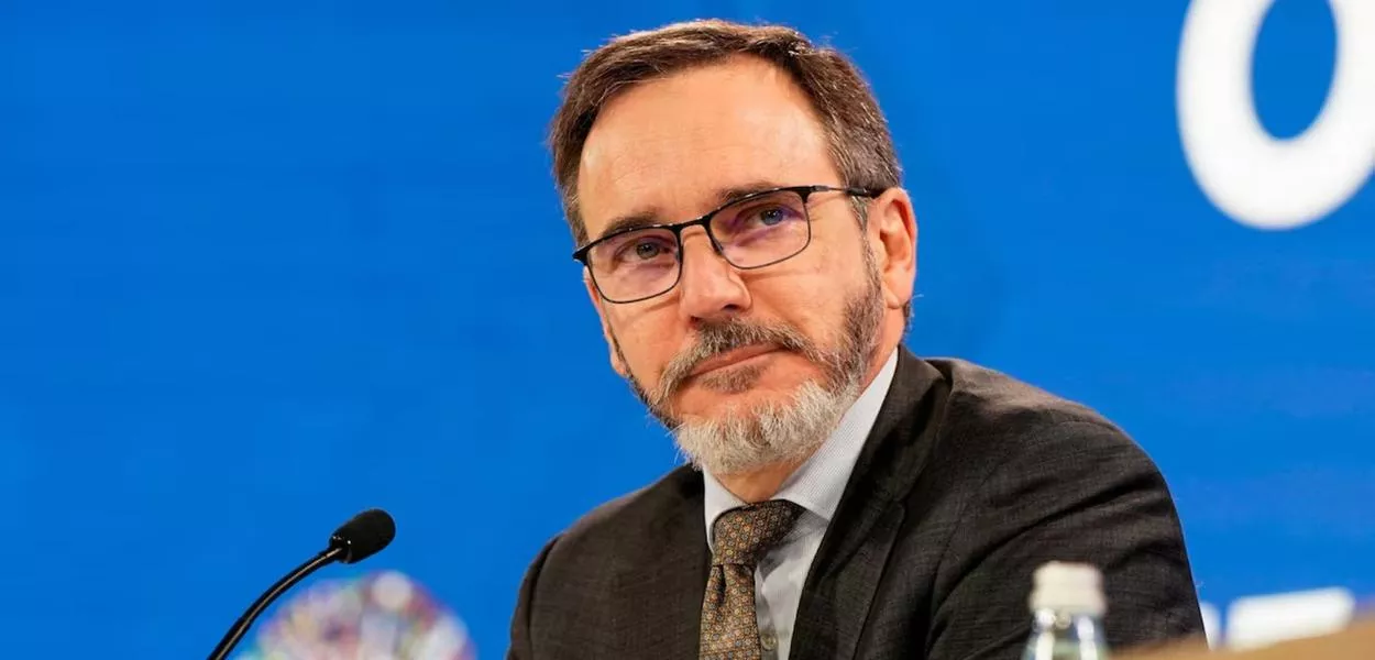 O economista-chefe do Fundo Monetário Internacional, Pierre-Olivier Gourinchas