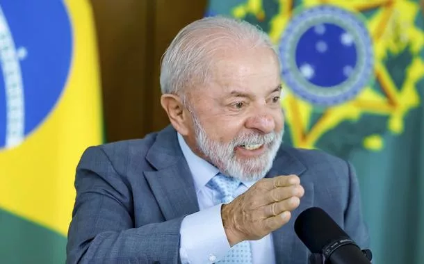 Presidente Lula durante entrevista ao Brasil247, Revista Fórum e DCM