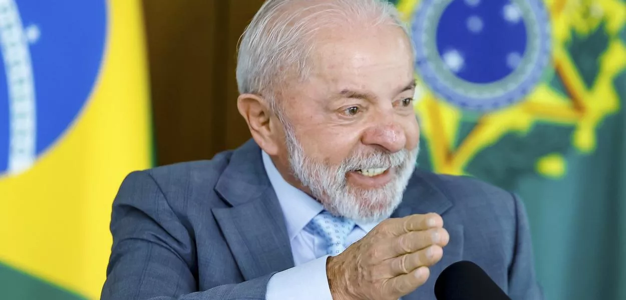 Presidente Lula durante entrevista ao Brasil247, Revista Fórum e DCM