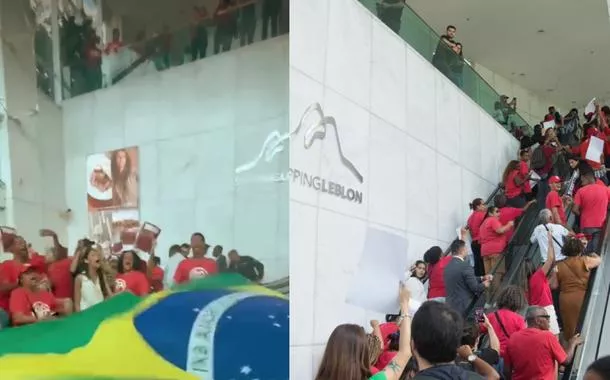 Trabalhadores ocupam shopping de luxo no Rio pelo fim da escala 6x1 (vídeo)