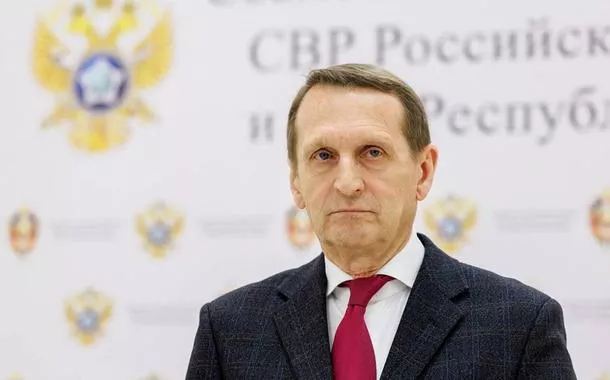 Sergey Naryshkin, chefe da inteligência russa 