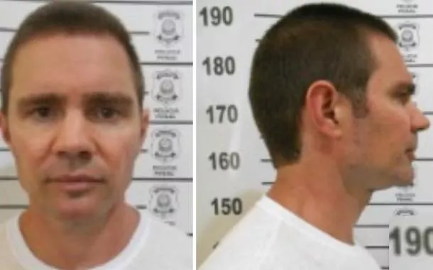 Foto mostra o banqueiro Daniel Vorcaro na prisão