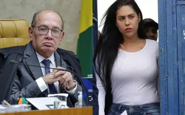 Gilmar Mendes e Monique Medeiros