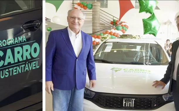 Alckmin comemora alta nas vendas de carros populares com alto desempenho energético e ambiental