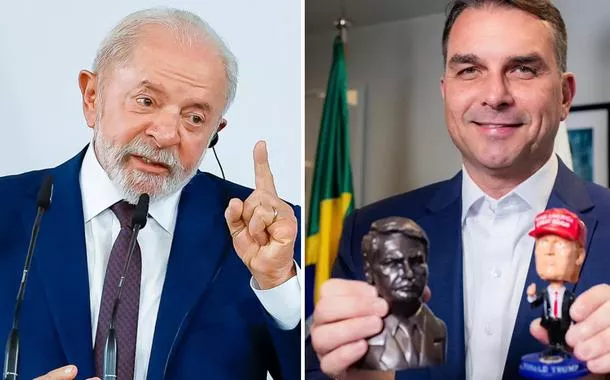 Lula tratará Flávio Bolsonaro como ‘subserviente’ ao governo Trump