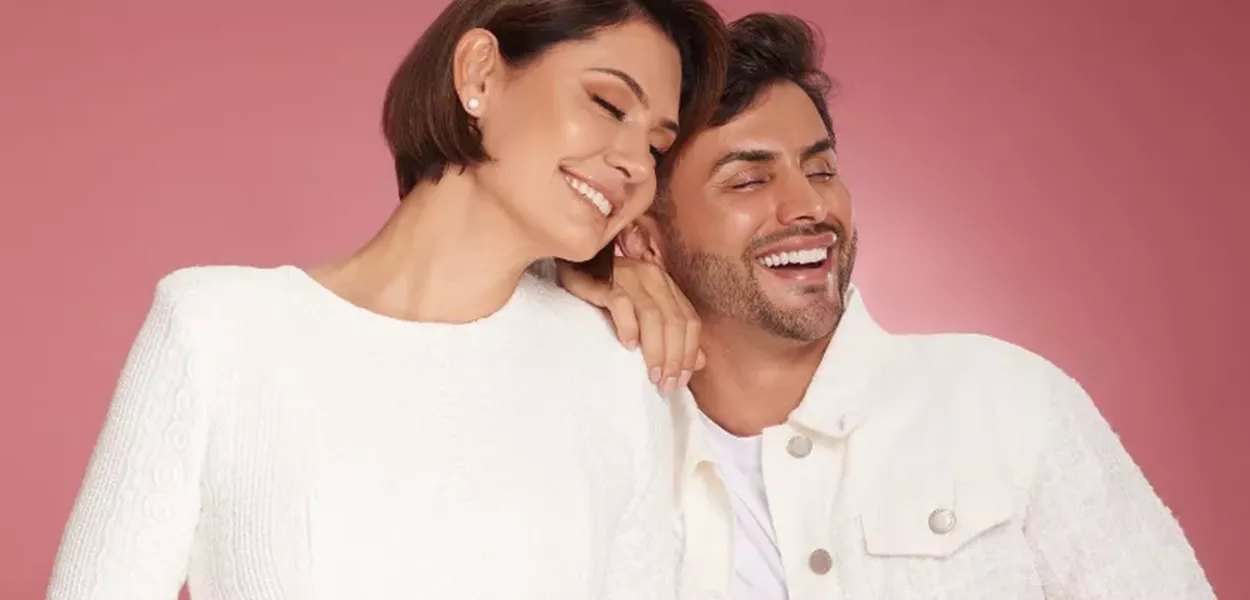 Michelle Bolsonaro e Agustin Fernandez