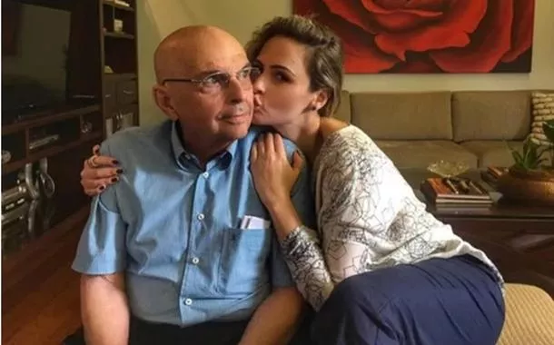 Gerardo Renault faleceu nesse domingo (19/4), aos 96 anos; Ana Paula decidiu continuar no BBB após ter sido infomada da morte do pai