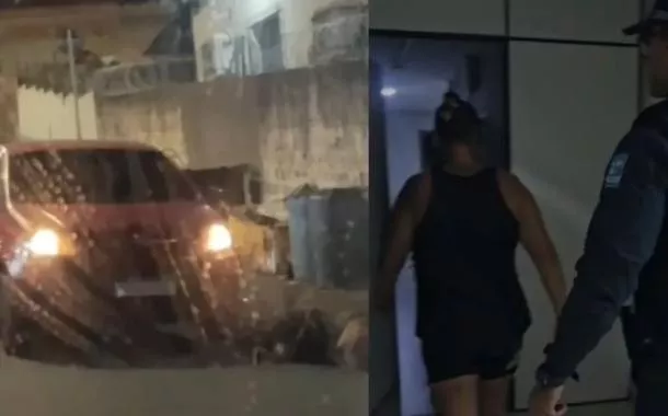 Condutora apresentava sinais de embriaguez e foi localizada com auxílio de inteligência artificial da Segurança Pública