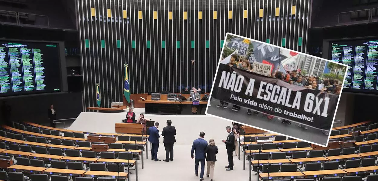 Câmara dos Deputados e um ato no Brasil contra a jornada 6x1
