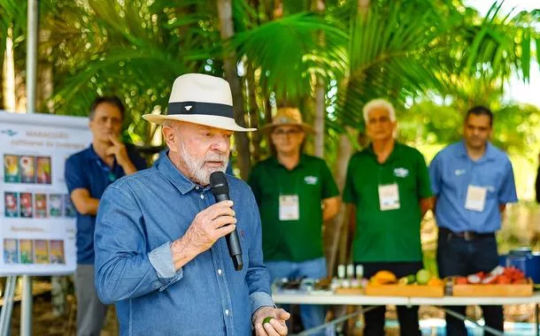 Lula destaca qualidade e inovação na agropecuária ao abrir feira da Embrapa