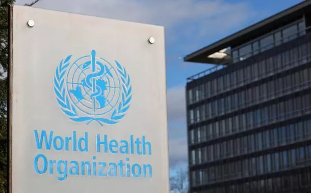 Uma imagem mostra a sede da Organização Mundial da Saúde (OMS) em Genebra, Suíça, 28 de janeiro de 2025