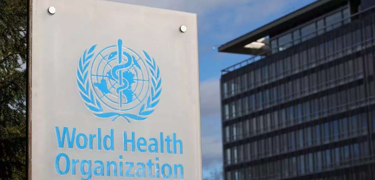 Uma imagem mostra a sede da Organização Mundial da Saúde (OMS) em Genebra, Suíça, 28 de janeiro de 2025